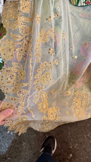 Vestido Fallera Verde