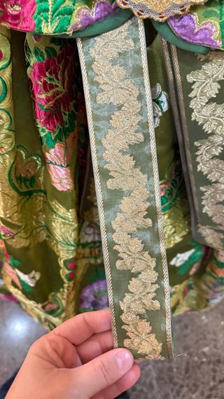 Vestido Fallera Verde