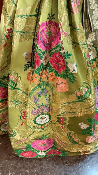 Vestido Fallera Verde