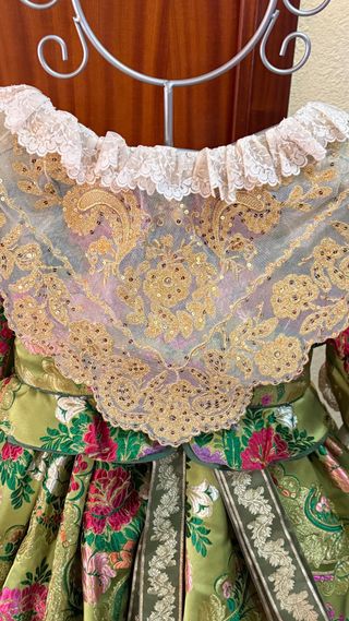 Vestido Fallera Verde