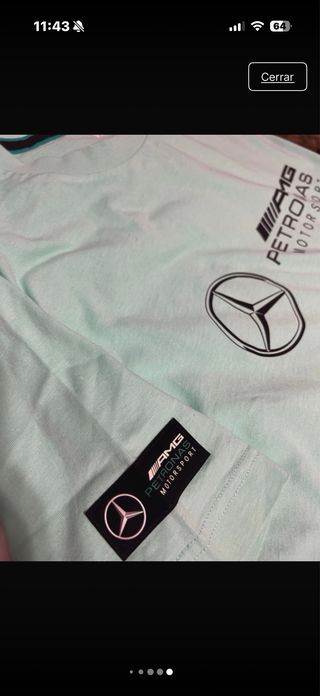 Camiseta Mercedes-AMG Petronas Puma