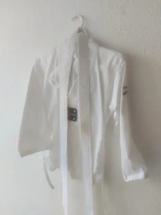 2 Kimonos Taekwondo Infantil Blanco  Talla S/M