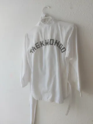 2 Kimonos Taekwondo Infantil Blanco  Talla S/M