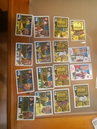 Cromos LaLigamas de550 normales y 30especiales