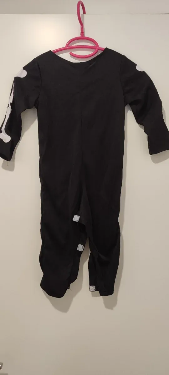 Disfraz Calavera Niña Talla 12-24 Meses