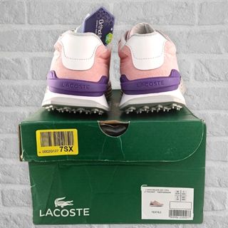 Lacoste L-Spin Deluxe ante rosa mujer 38 nuevas