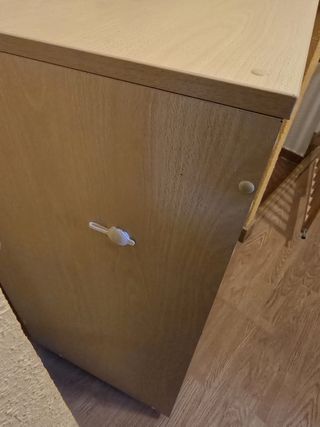 Cómoda CAM 4 cajones madera clara