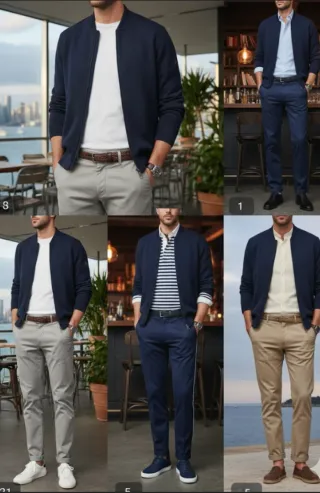 Chaqueta Paul & Shark Azul Talla XL