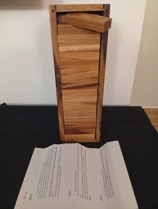 Juego Jenga de madera para toda la familia