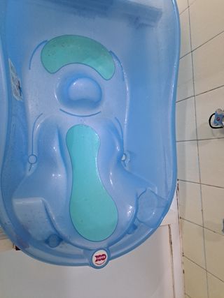 Bañera para bebé azul