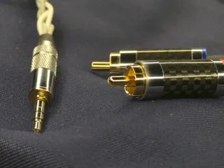 Cable Auriculares 6N 4.4mm a 2x 3.5mm HiFi