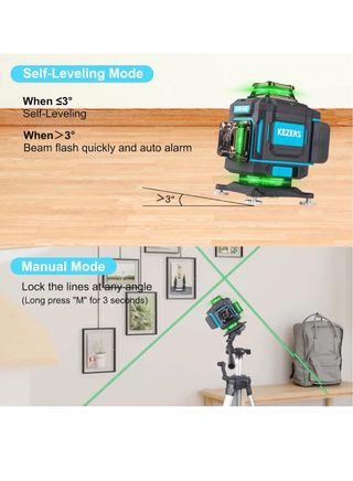 Nivel Láser Verde 360°