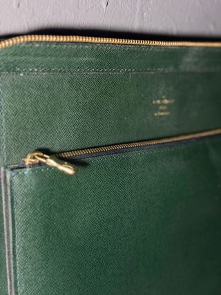 Maletín Vintage Louis Vuitton Verde