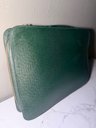 Maletín Vintage Louis Vuitton Verde