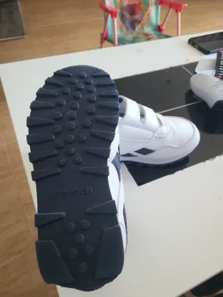 Deportivas niño Reebok blancas