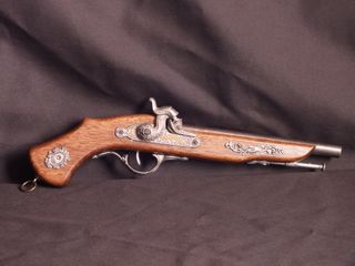 Pistola giocattolo cosplay duello larp steampunk