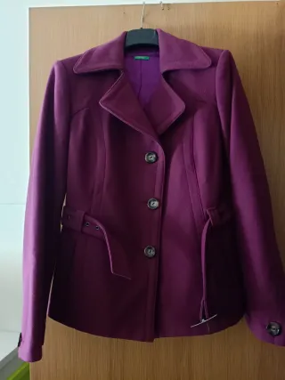 Americana Benetton Morada Talla M