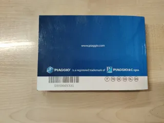 Manual Piaggio Beverly 125ie Original