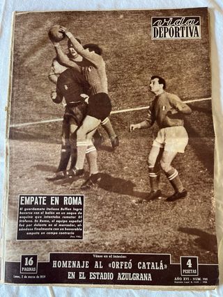 Periodicos Vida Deportiva 1958