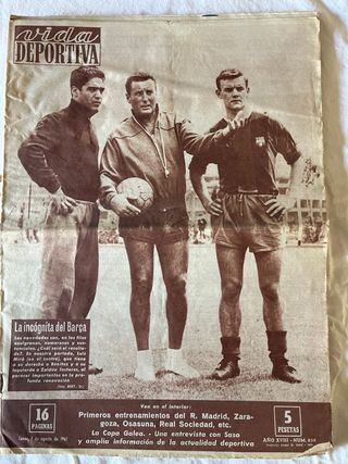 Periodicos Vida Deportiva 1958