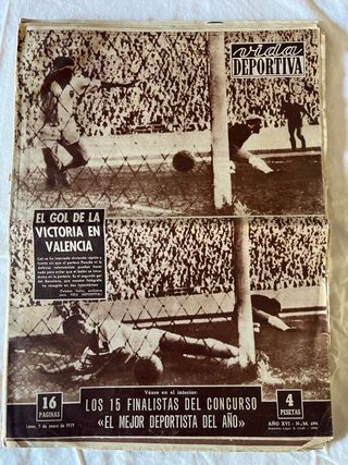 Periodicos Vida Deportiva 1958