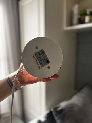 Lámpara de estudio flexible beige