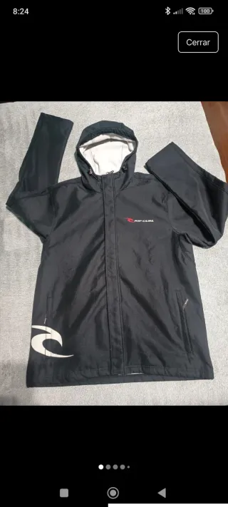 Cortavientos Rip Curl Negro