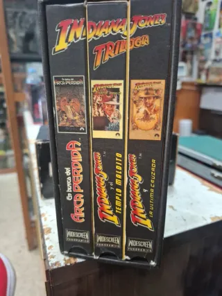 Indiana Jones Trilogía VHS