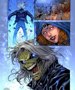 Iron Maiden cómic