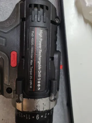 Taladro a batería LITHIUM POWER