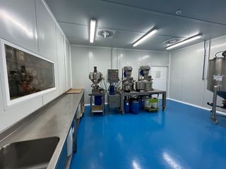 Sala blanca industrial