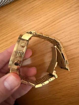 Reloj Diesel Dorado y Negro