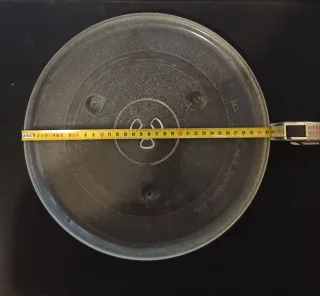 Plato y aro microondas