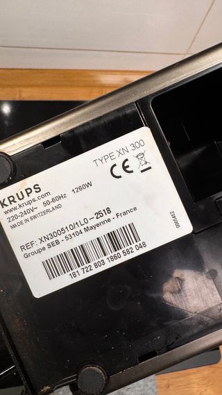 Cafetera Nespresso Krups Pixie (Modelo XN3005)