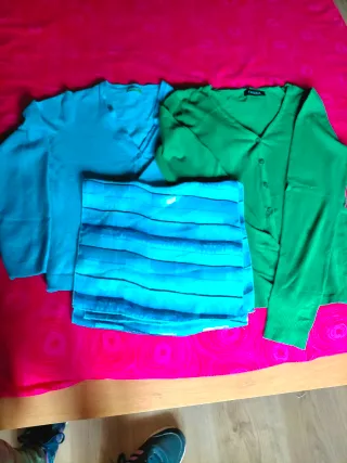 Lote 3 chaquetas mujer talla única
