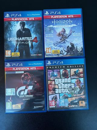 Sony PS4 Console + 2 Controller + giochi
