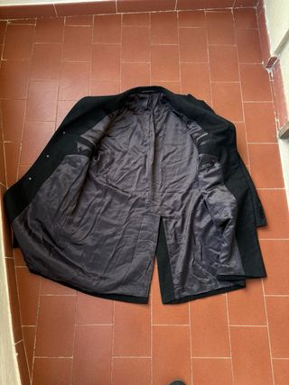 Cappotto Lana-Cashmere Nero Taglia 50-52