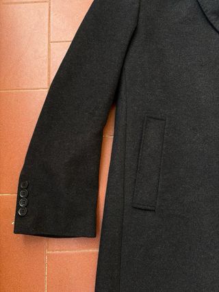 Cappotto Lana-Cashmere Nero Taglia 50-52