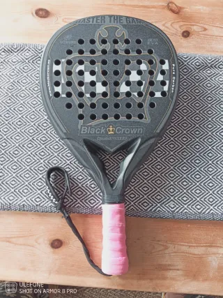 Pala de pádel Black Crown Pure Carbon