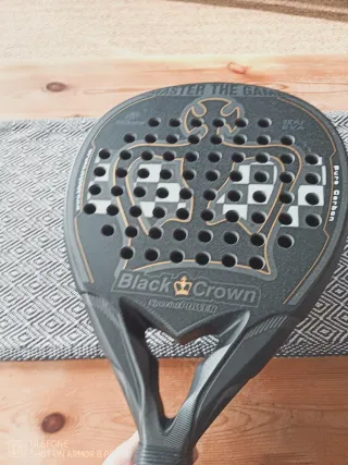 Pala de pádel Black Crown Pure Carbon