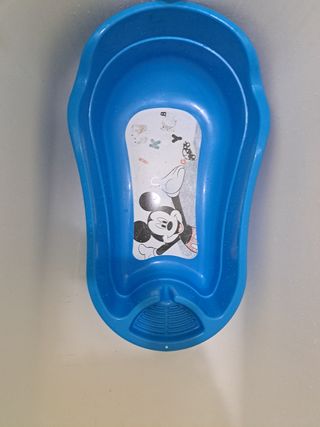 Bañera para bebé azul
