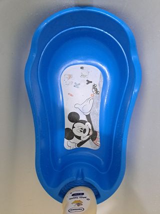 Bañera para bebé azul