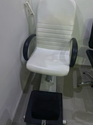 Sillón de pedicura usado