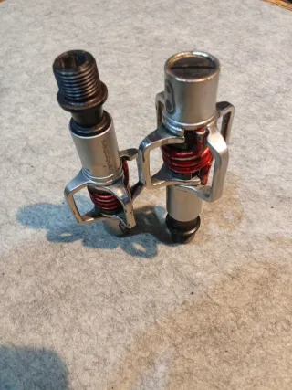 Pedales Crankbrothers Egg Beater 1 plata rojo