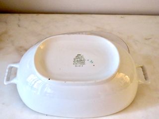 Zuppiera SC Richard fine 800 bianca/oro vintage