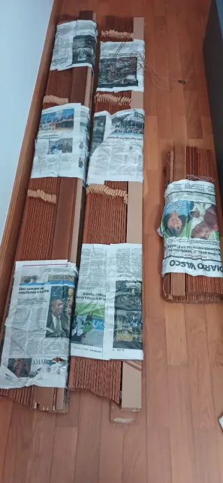 3 Persianas venecianas de madera diferentes tamaño