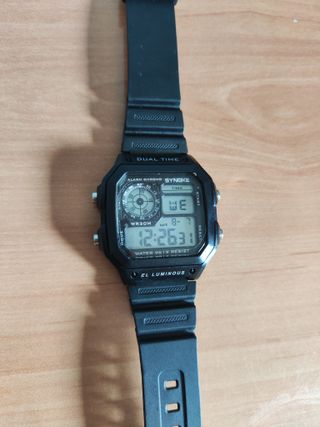 Reloj Deportivo Digital Clásico Negro NUEVO hombre