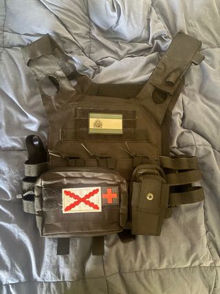 Chaleco táctico negro