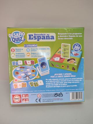 Juego Desafío Quiz descubrir España