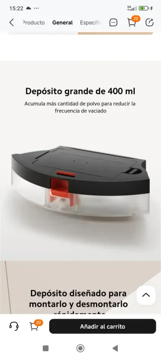 Robot Aspirador Xiaomi Robot Vacuum E5